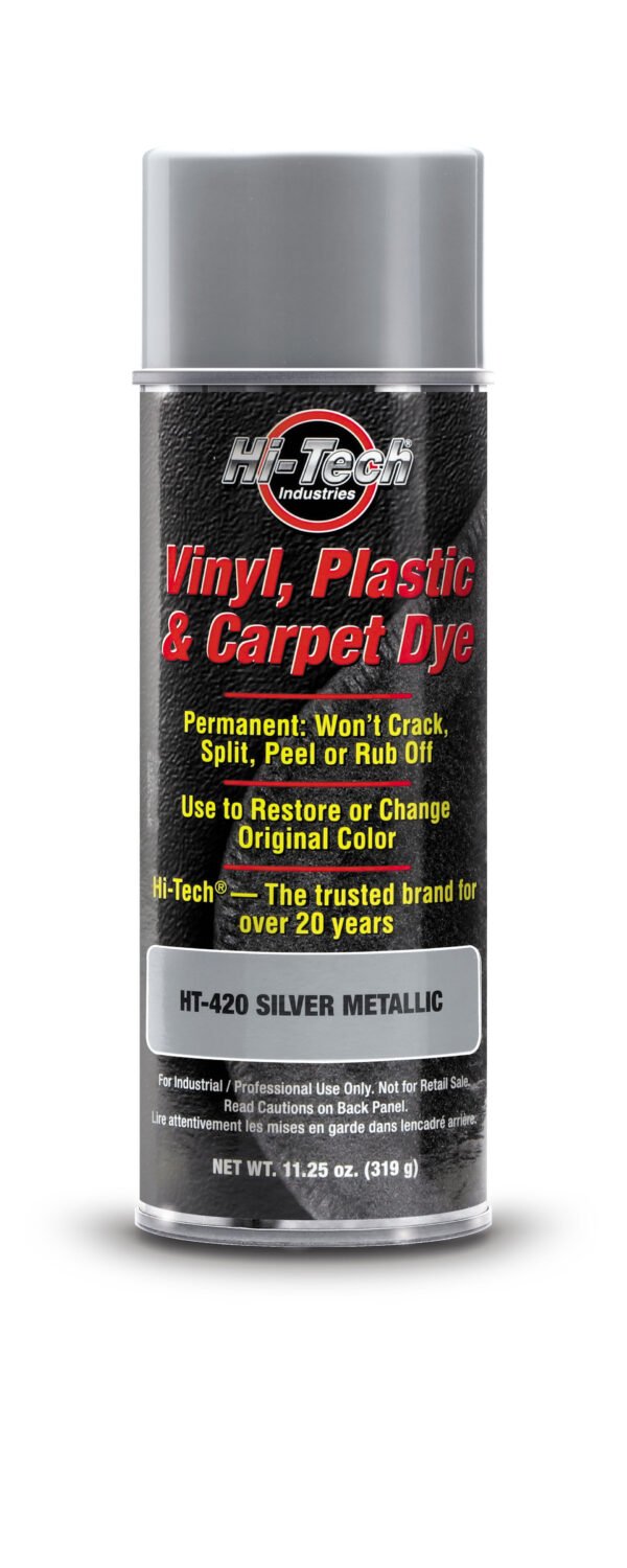 VINYL, PLASTIC & CARPET DYE-SILVER METALLIC